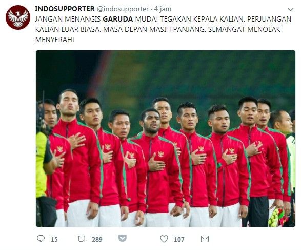 Gagal Tembus Final, Netizen Tetap Bangga Dengan Perjuangan Timnas