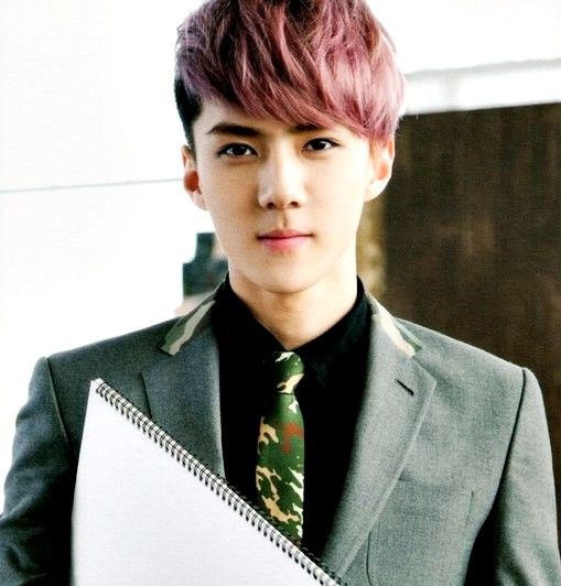 15 Kompilasi Warna  Rambut  Sehun EXO Keren  Abis  