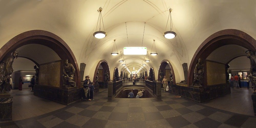 Exploring Moscow Metro Station, The Most Beautiful Underground Palace in the World