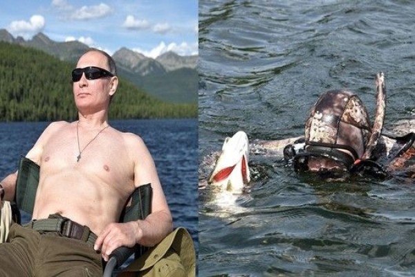 Mengintip Liburan Liar Vladimir Putin yang Berjiwa Petualang di Siberia