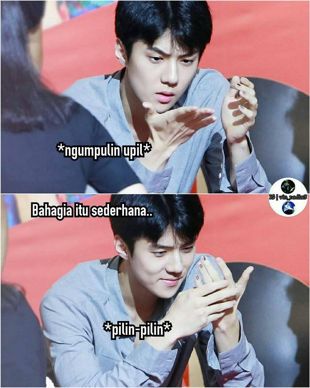 Meme Lucu Sehun Exo Expo DP BBM