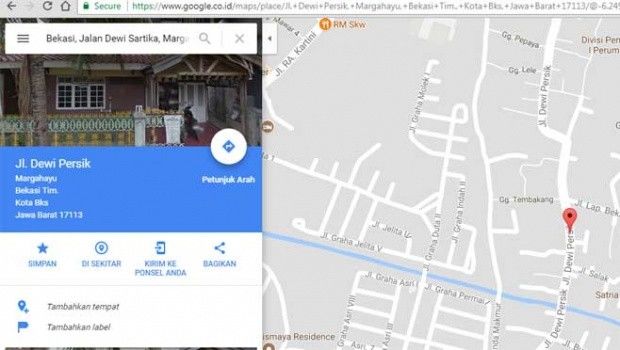 Heboh, Ada Jalan Bernama Dewi Persik di Bekasi