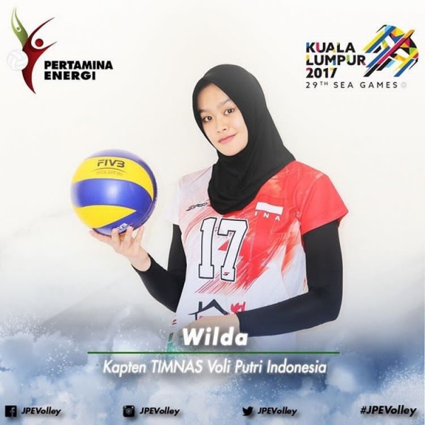 Ini Dia 14 Srikandi Voli Indonesia di SEA Games 2017