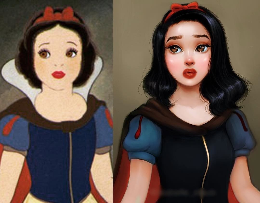 11 Ilustrasi Cantik Disney Princess Ini Bikin Jatuh Hati