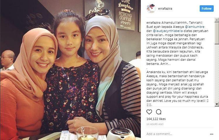 Ucapkan Selamat, Mantan Istri Engku Emran Titipkan Anak 