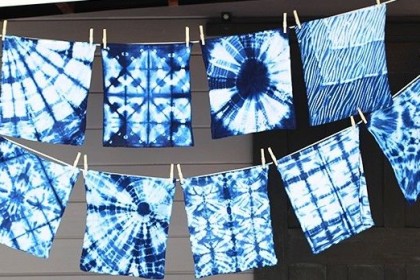 FOTO: Cantiknya Shibori, Teknik Pewarnaan ala Jepang Mirip 