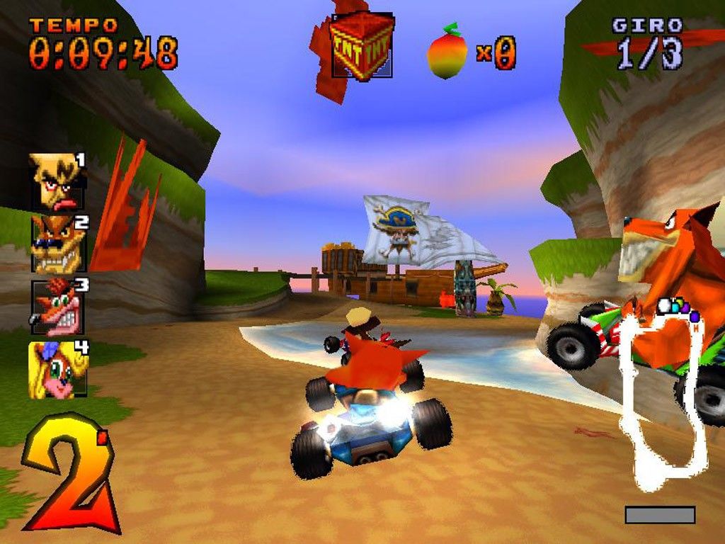 mario kart playstation 1