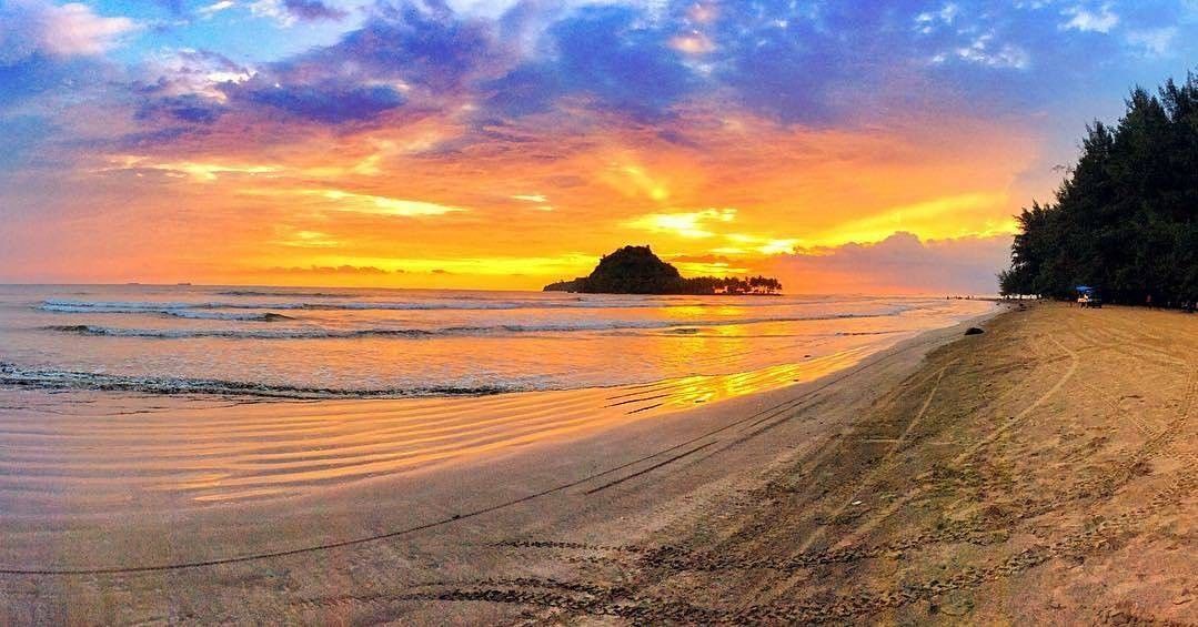  Background  Pemandangan  Pantai Sunset  Gambar Viral HD