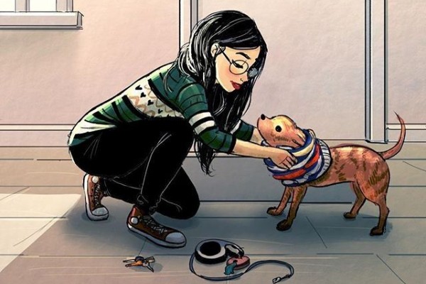 Cuma Para Pecinta Anjing Yang Paham Dengan 10 Ilustrasi Ini