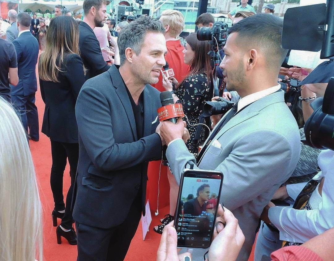 Rian Ibram, Cowok Batak yang Pernah Mewawancarai Mark 'Hulk' Ruffalo