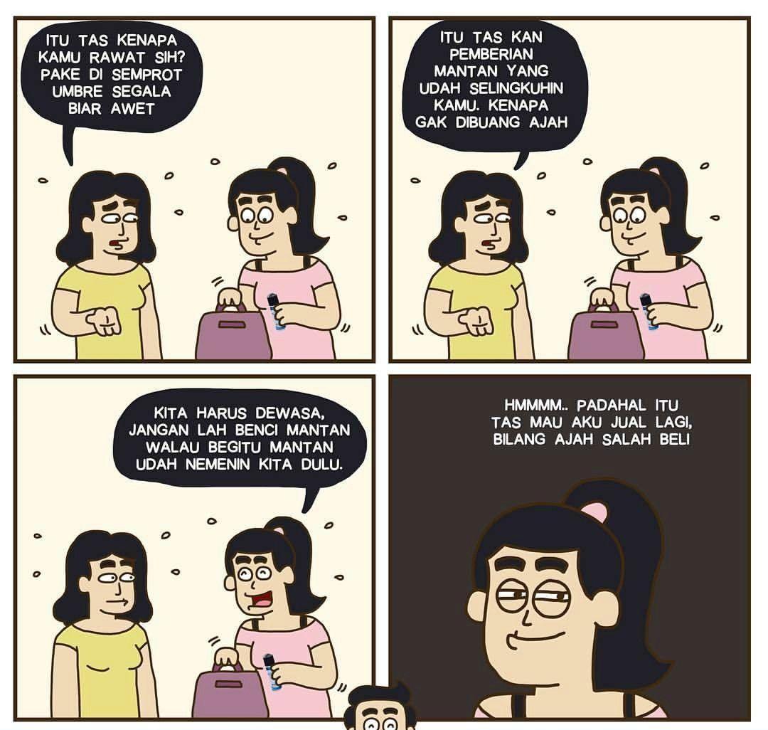 Contoh Komik Strip Pendidikan Yang Mudah Digambar Berbagai Contoh