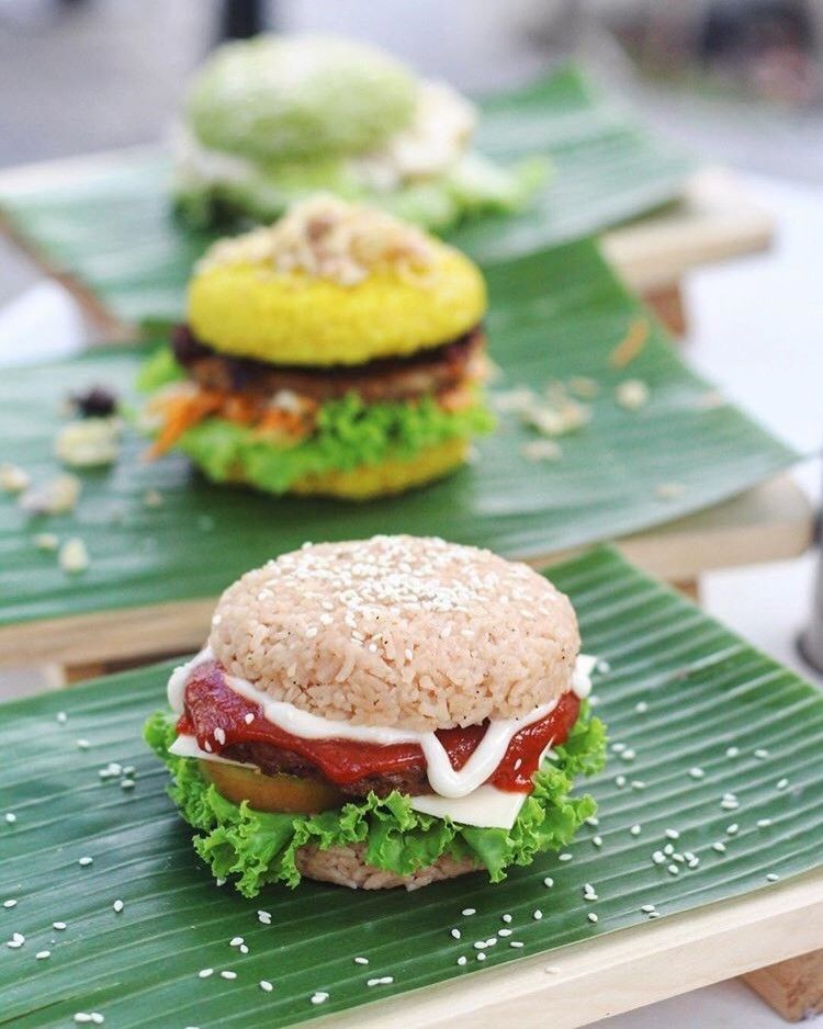 Cara Membuat Burger Nasi Hal