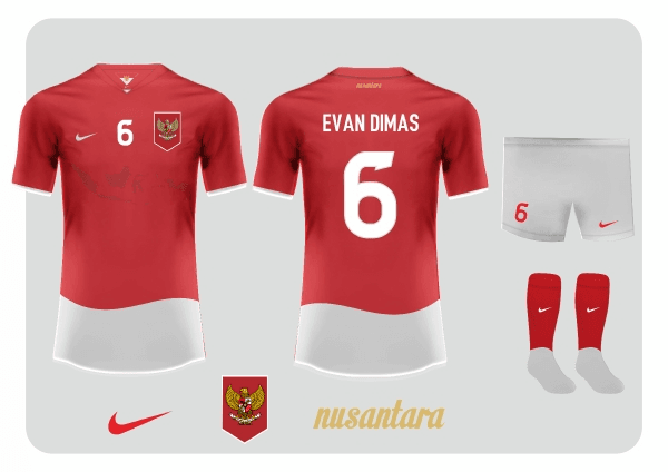 10 Desain  Paling Cocok Seandainya Timnas  Indonesia  Punya 