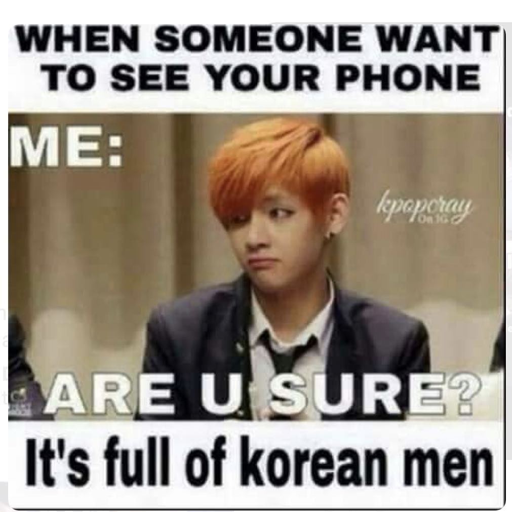 Foto Meme Lucu Korea Stok Gambar Lucu