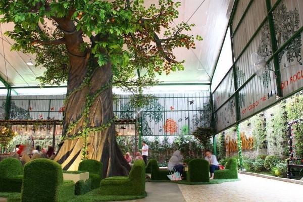 Mini Kafe Unik Di Kota Tangerang Bak Hutan dalam Kafe Intip Uniknya Kafe Foresthree di 