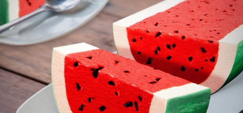 10 Kreasi  Dessert Lezat Berbentuk Semangka  Cobain Yuk 