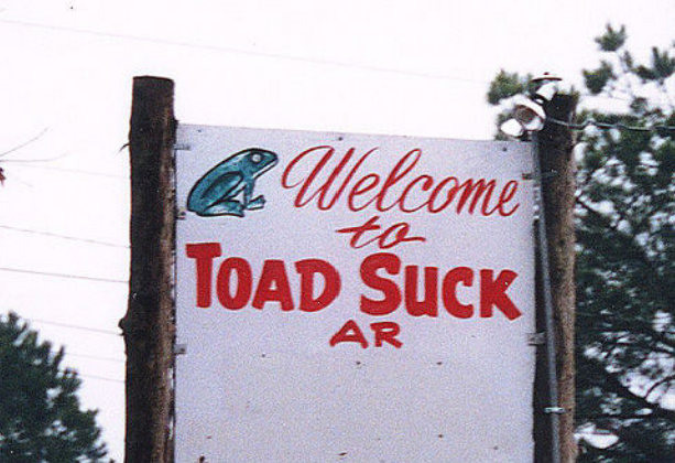 3. Toad Suck.