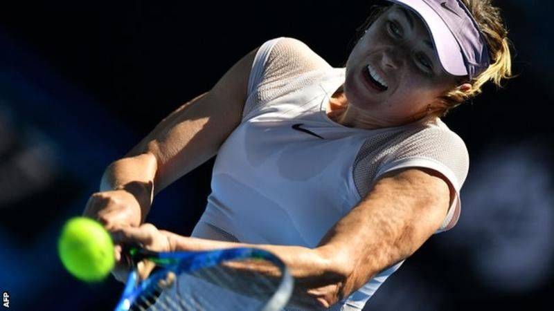 Tepis Keraguan Fans, Sharapova Melaju Ke Ronde 2 Australian Open 2018