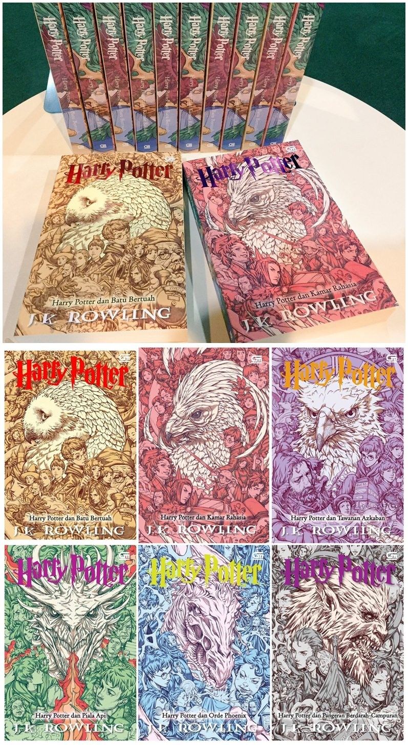 Unik, Begini 14 Ilustrasi Sampul Buku Harry Potter dari Berbagai Negara