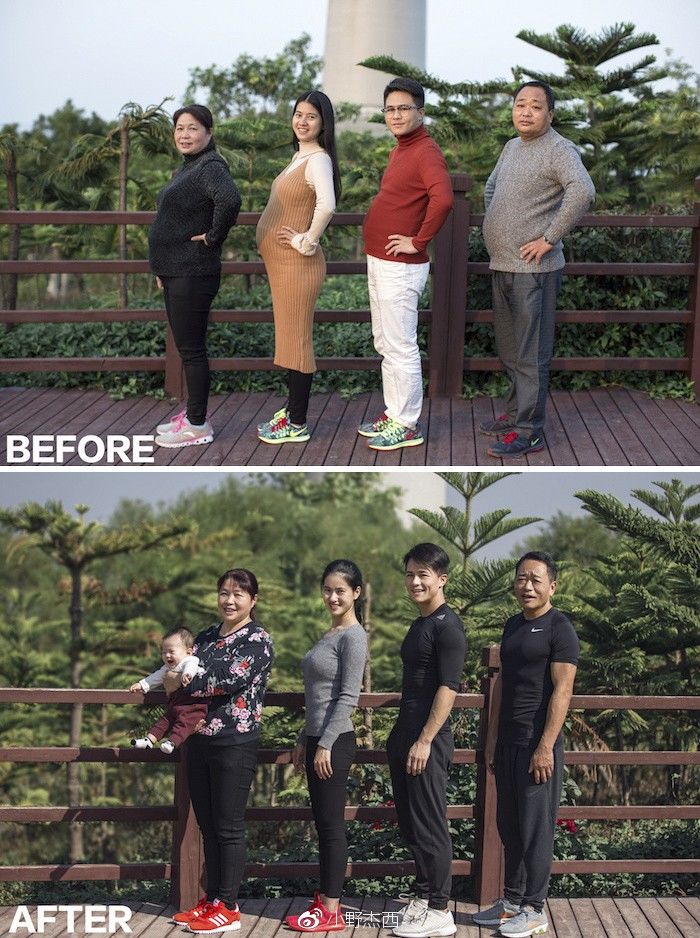 Keren! Keluarga Ini Sukses Menurunkan Berat Badan Bersama