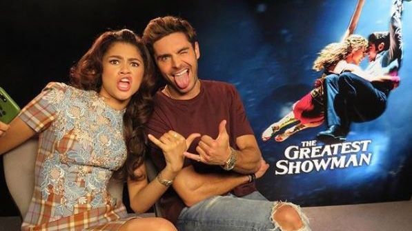 Potret Akrab Zendaya Zac Efron Z Couple Di The Greatest Showman