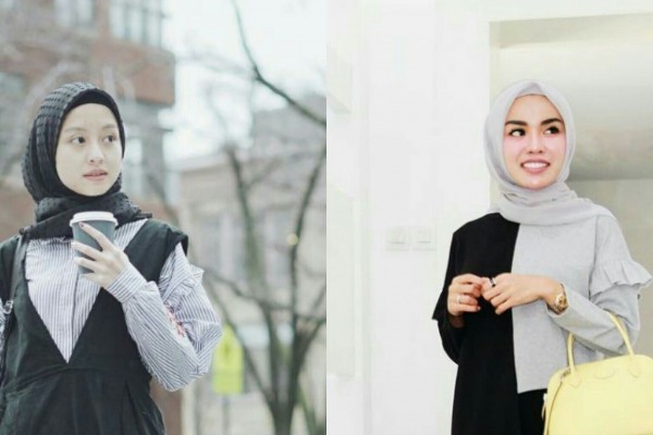 Adu Gaya Hijaber Sukses Gita Savitri vs Medina Zein, Siapa Lebih Oke?