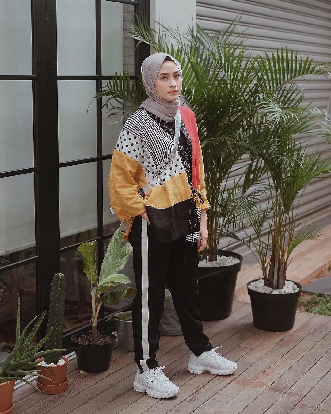 Style Hijab Untuk Olahraga  Lari  Jilbab Gucci