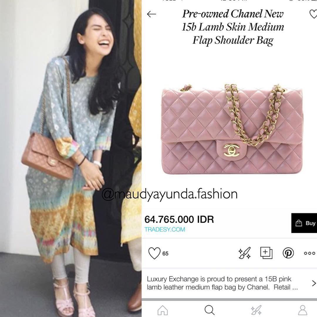 Selalu Modis, Intip yuk Koleksi Tas Branded Maudy Ayunda yang