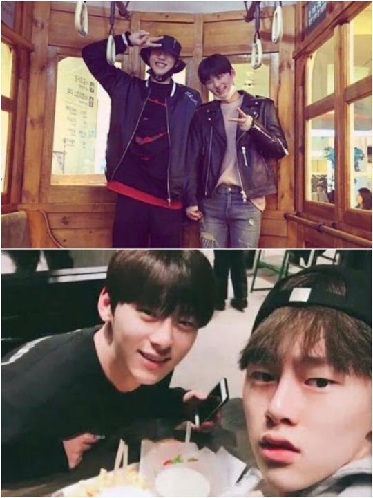 8. Hwang Minhyun dan Kwon Hyunbin 