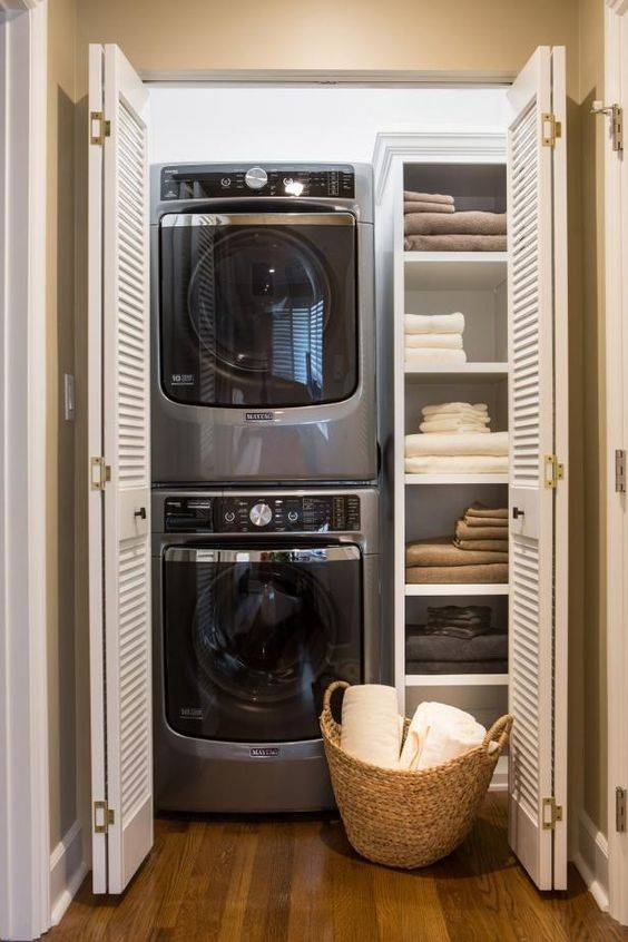  Minimalis  10 Desain  Laundry  Room Dalam Lemari Ini Bisa 