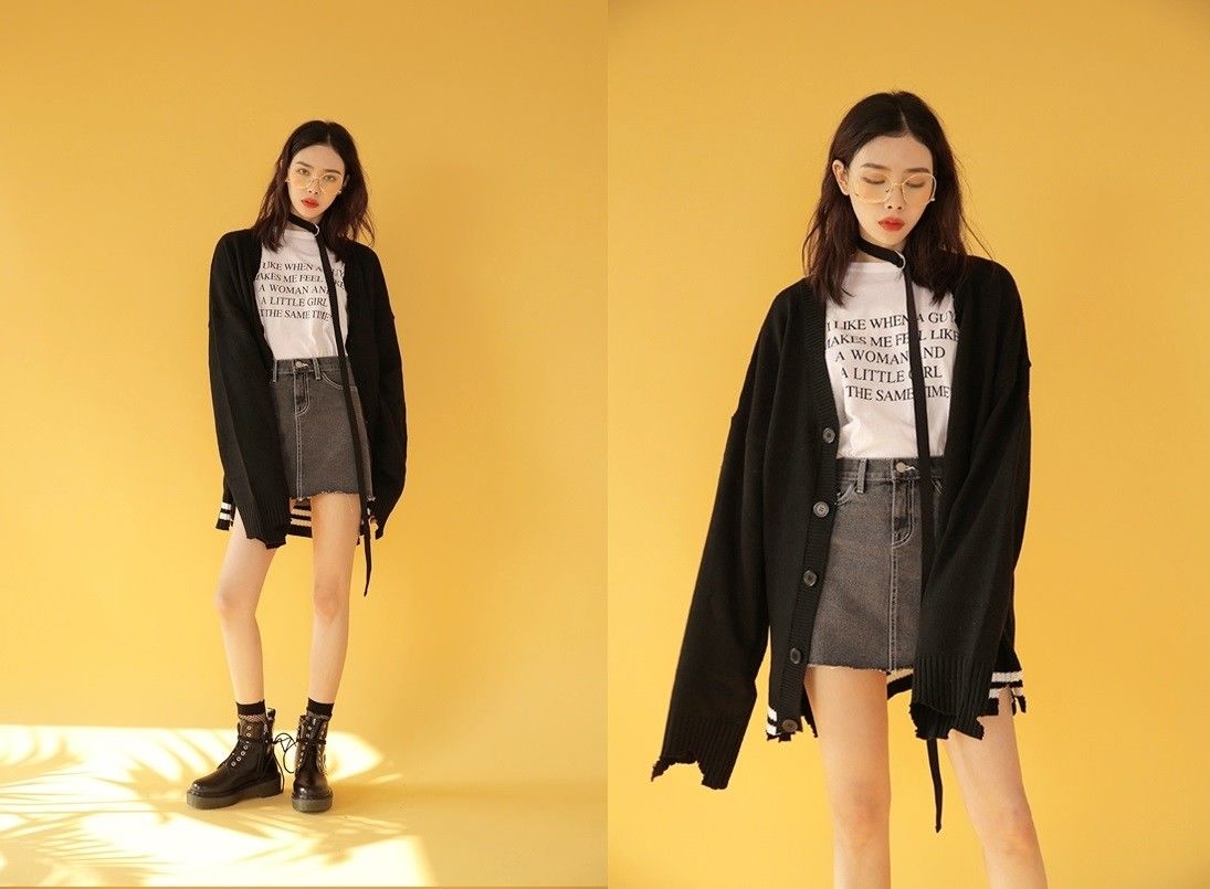 Lagi Hits Ini 10 Inspirasi Padu Padan Oversized Outfit Ala Cewek Korea