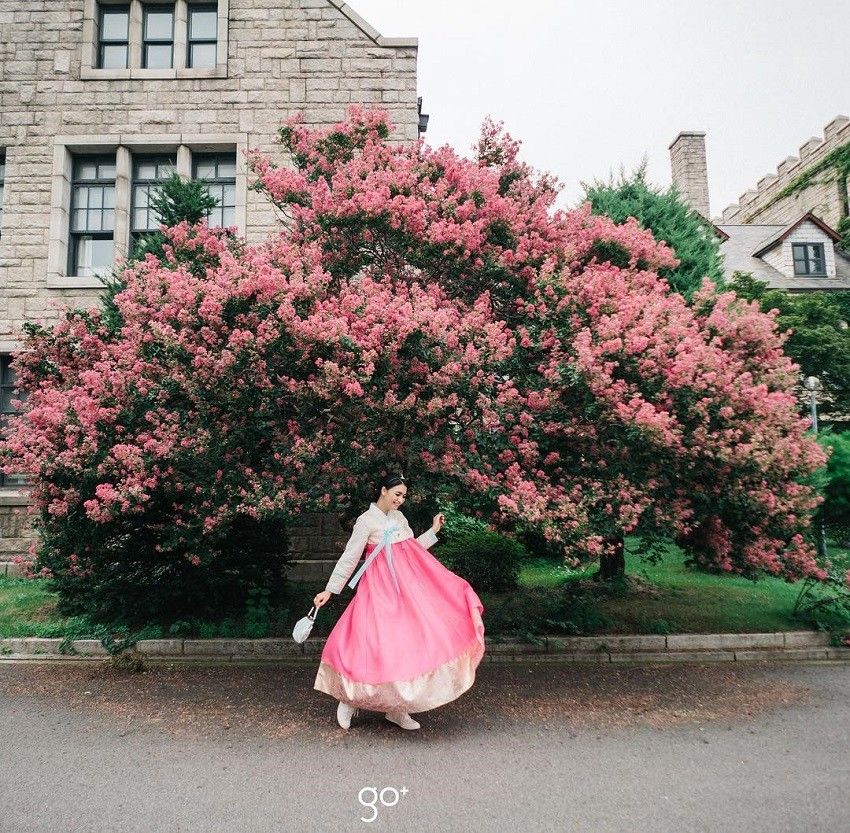 Mirip Orang Korea Ini 10 Style Artis Pakai Hanbok  di 