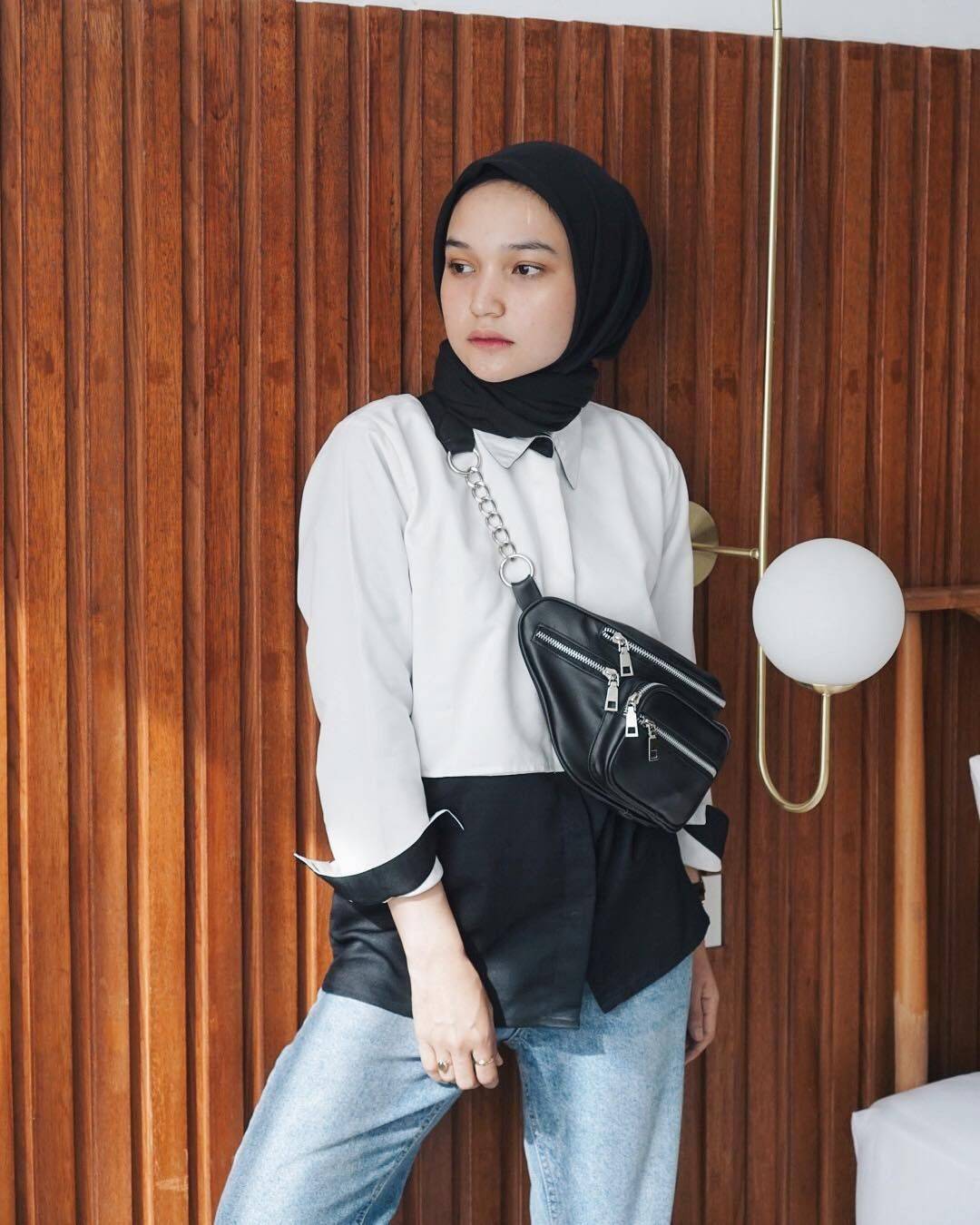 waist bag putih