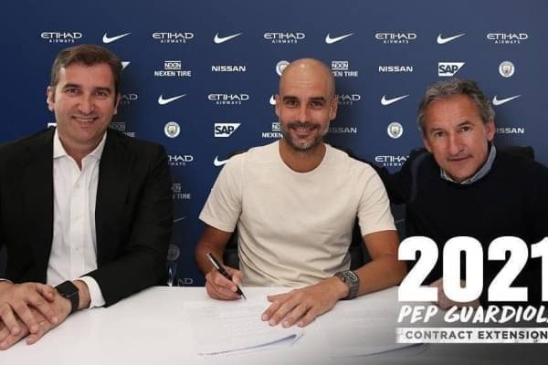 Resmi! Kontrak Pep Guardiola Bersama Manchester City Diperpanjang