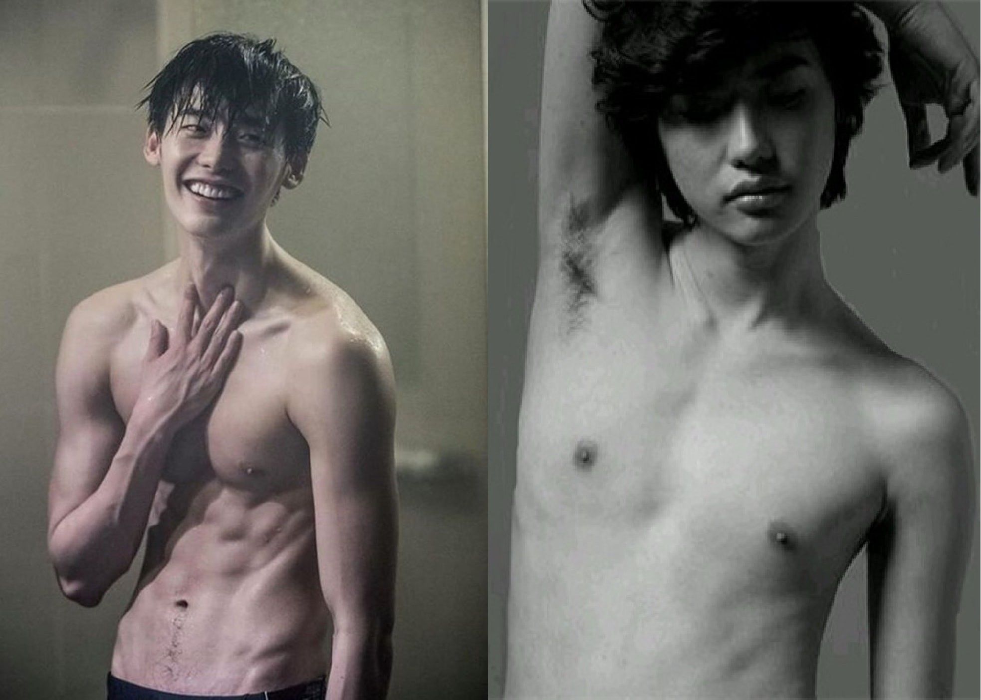 5 Seleb Pria Korea dengan Perubahan Bentuk Tubuh yang Mencengangkan