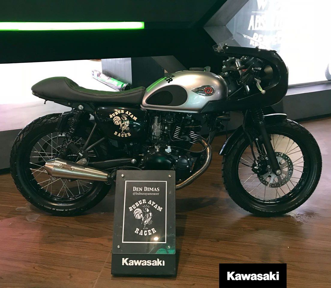 Gambar Modifikasi Kawasaki W175 Tracker 2019 Warungotto