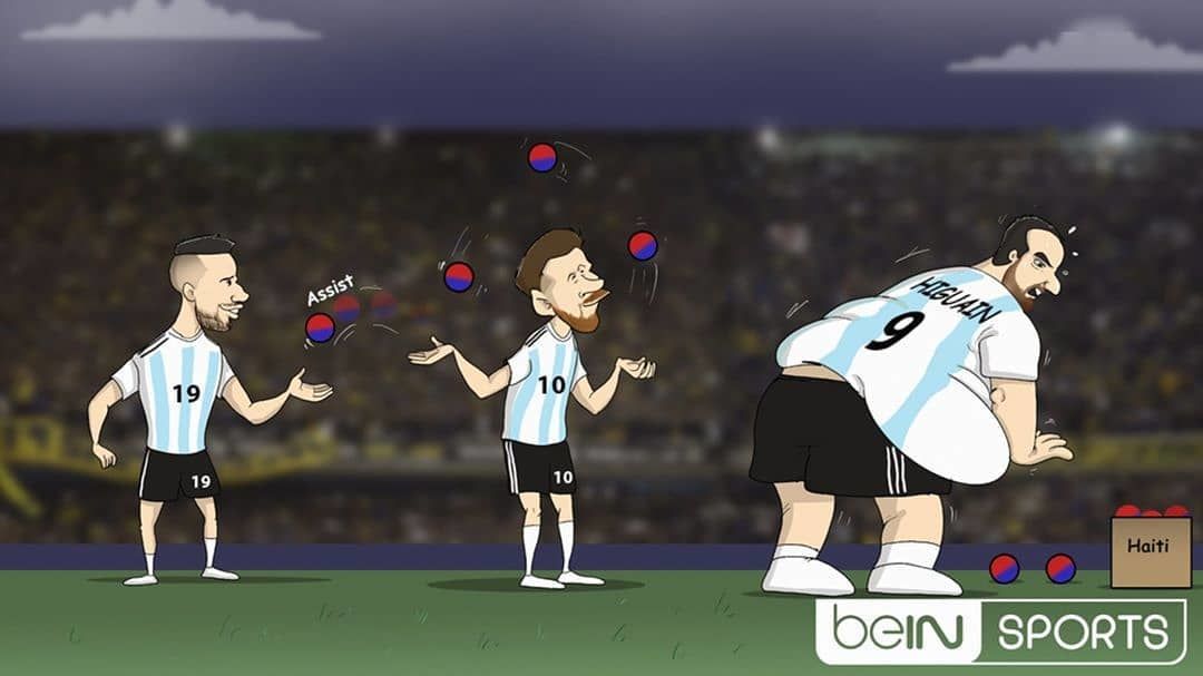 20 Ilustrasi Bukti Bahwa Hidup Messi di Piala Dunia 2018 Penuh Drama