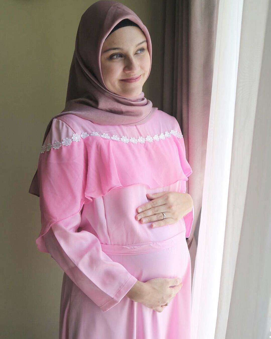 Foto Model Baju Pesta Ibu Hamil Hijab Modernhijab77