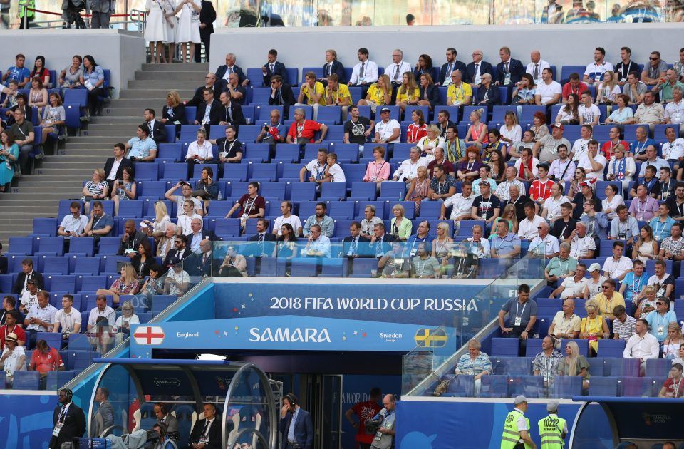 Ribuan Kursi Kosong Warnai Laga Swedia-Inggris, Kok Bisa?