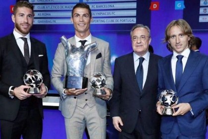 UEFA Umumkan Para Pemain yang Masuk Nominasi UCL Awards
