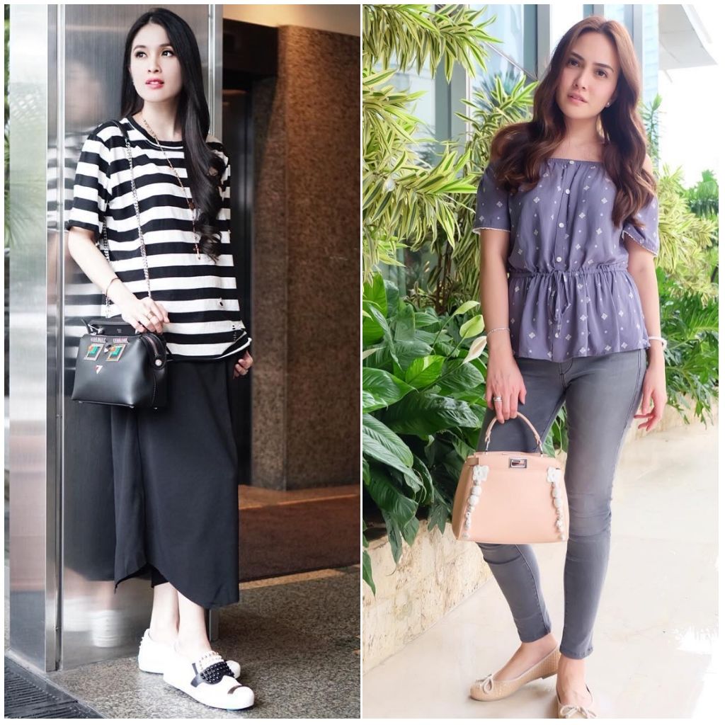 Tajir Melintir, Adu Harga 9 Handbag Mewah Shandy Aulia dan Sandra Dewi