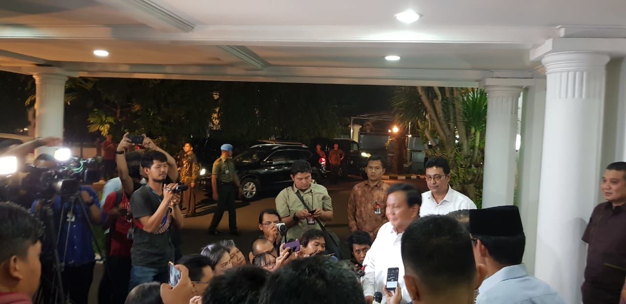 Setelah ke Muhammadiyah, Prabowo Giliran ke NU