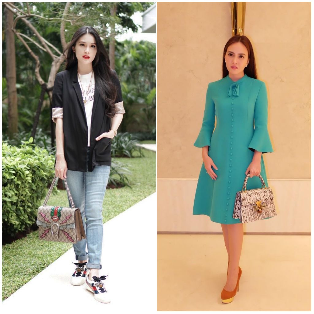 Tajir Melintir, Adu Harga 9 Handbag Mewah Shandy Aulia dan Sandra Dewi