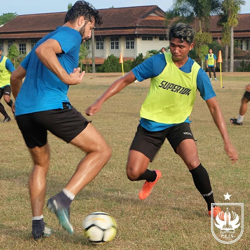 Usai Libur Lebaran, Pemain PSIS Semarang Latihan Fisik