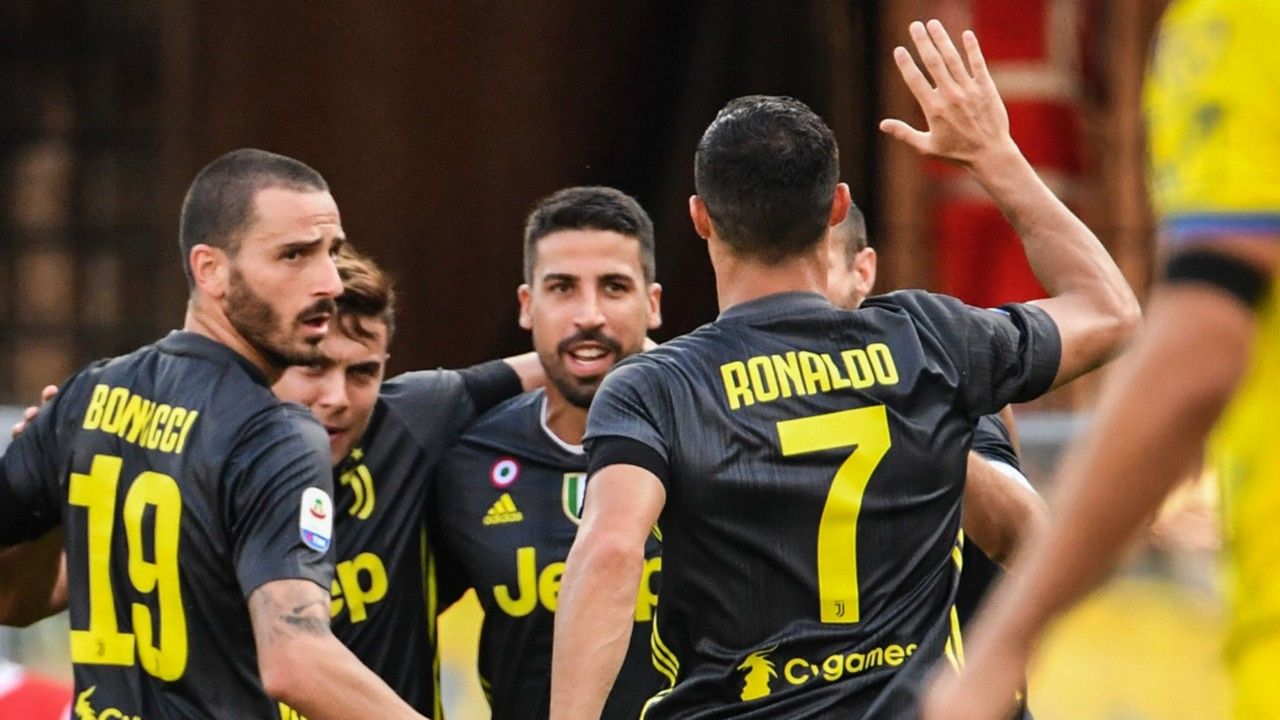 Akhirnya Cristiano Ronaldo Cetak Gol Pertama untuk Juventus