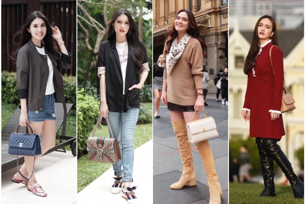 Adu Harga Handbag Mewah Sandy Aulia Dan Sandra Dewi