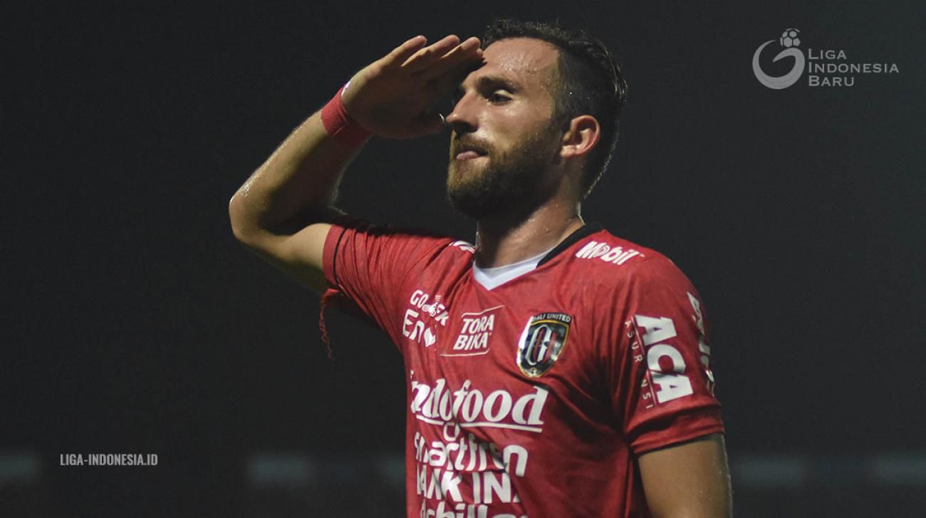 10 Potret Aksi Spaso Top Skor Sementara Liga 1 2021, Debut dari Bali