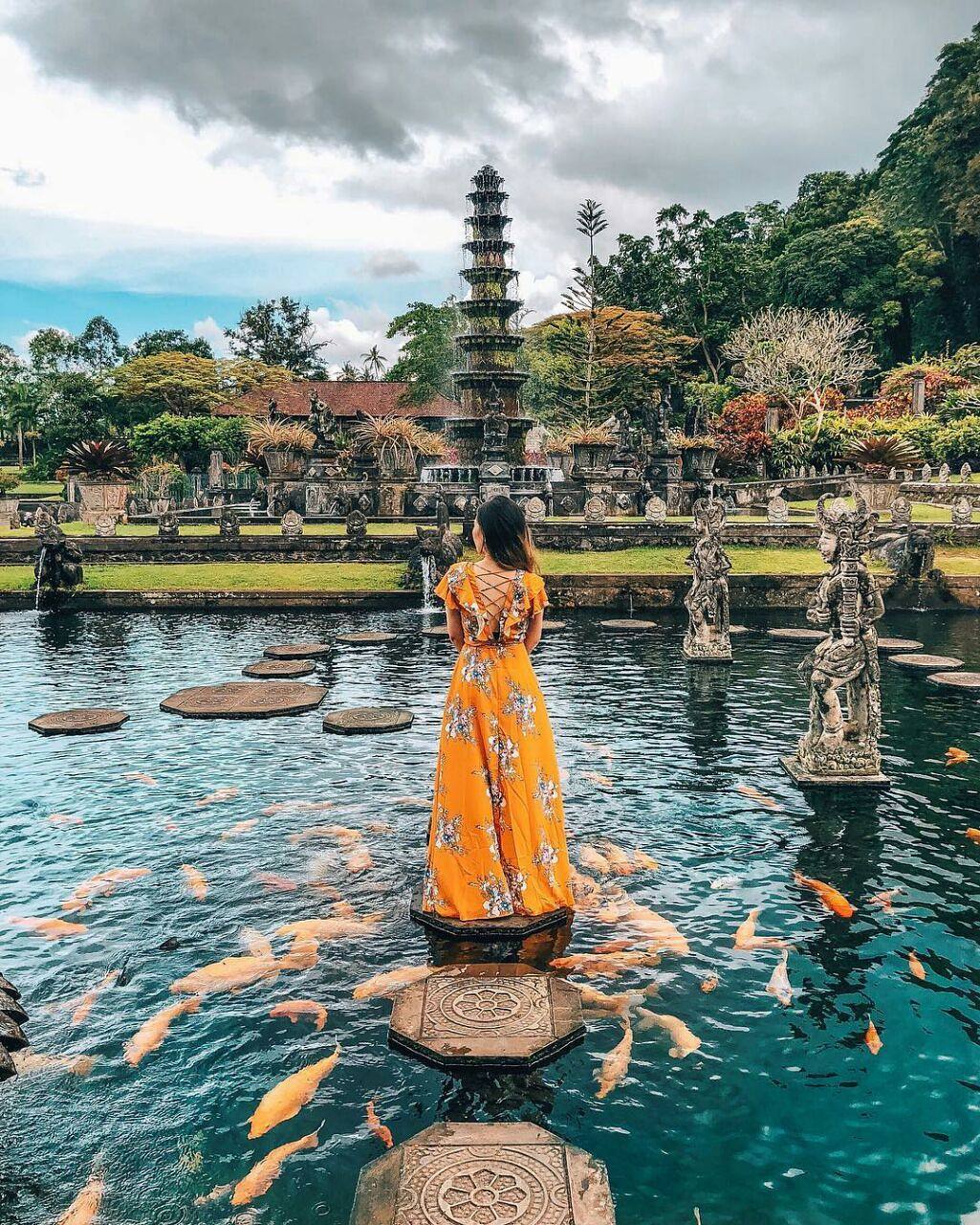 Tempat Wisata Di Bali Tirta Gangga Area Wisata Asia