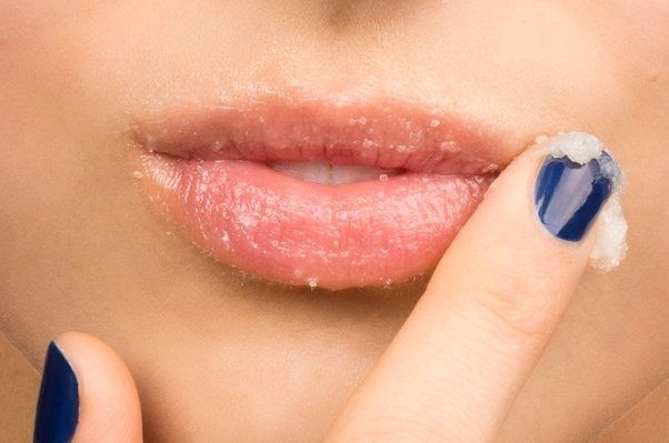 Hasil gambar untuk Diy Scrub Bibir Alami, Untuk Bibir Hitam dan Kering