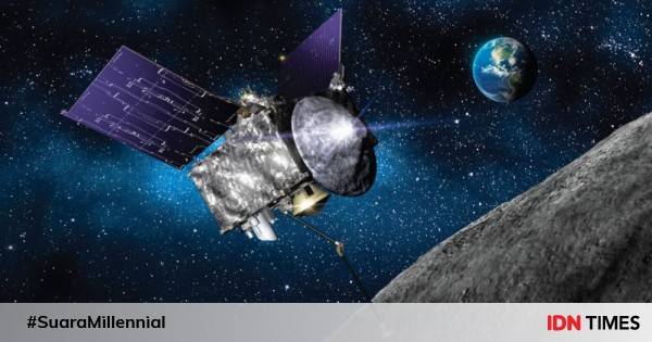 Baru Saja Tiba, OSIRIS-REx NASA Langsung Temukan Air Di Asteroid Bennu